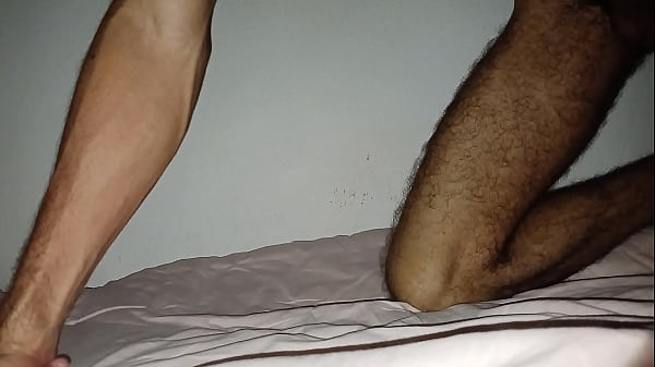Fucking my bed until I cum hard