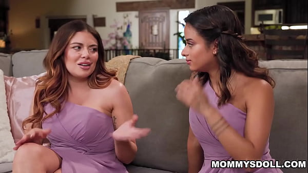 Vivianne DeSilva slowly realizes that she also has feelings for her stepdaughter Isabella Jules leading to a sensual romantic sex session