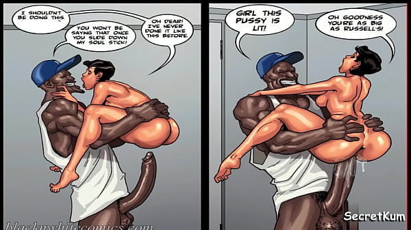 Art Class season #2 ep#4 - 2 Big Black Cocks Back to back Dirty slut Apple ipad Pro Comic Art