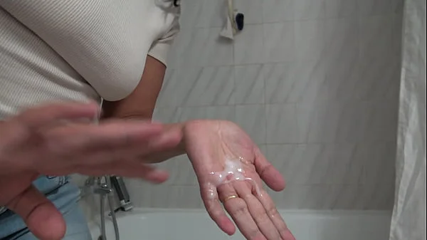 french amateur cuckold wife lets him masturbate in front of her